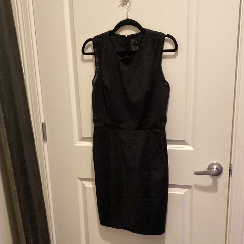 Sachin + Babi Black Sheath Cocktail Dress